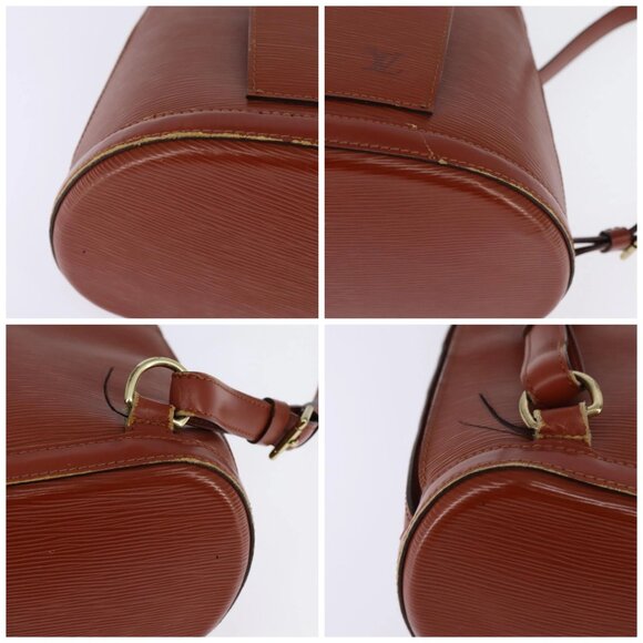 LOUIS VUITTON Epi Coblanc Shoulder Bag Brown M52293 LV Auth BA4973 - Picture 16 of 16